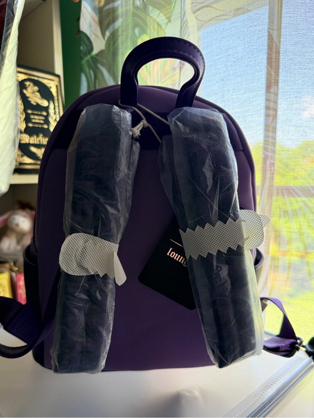Loungefly Disney Maleficent Mini Backpack NWT - Picture 2 of 5